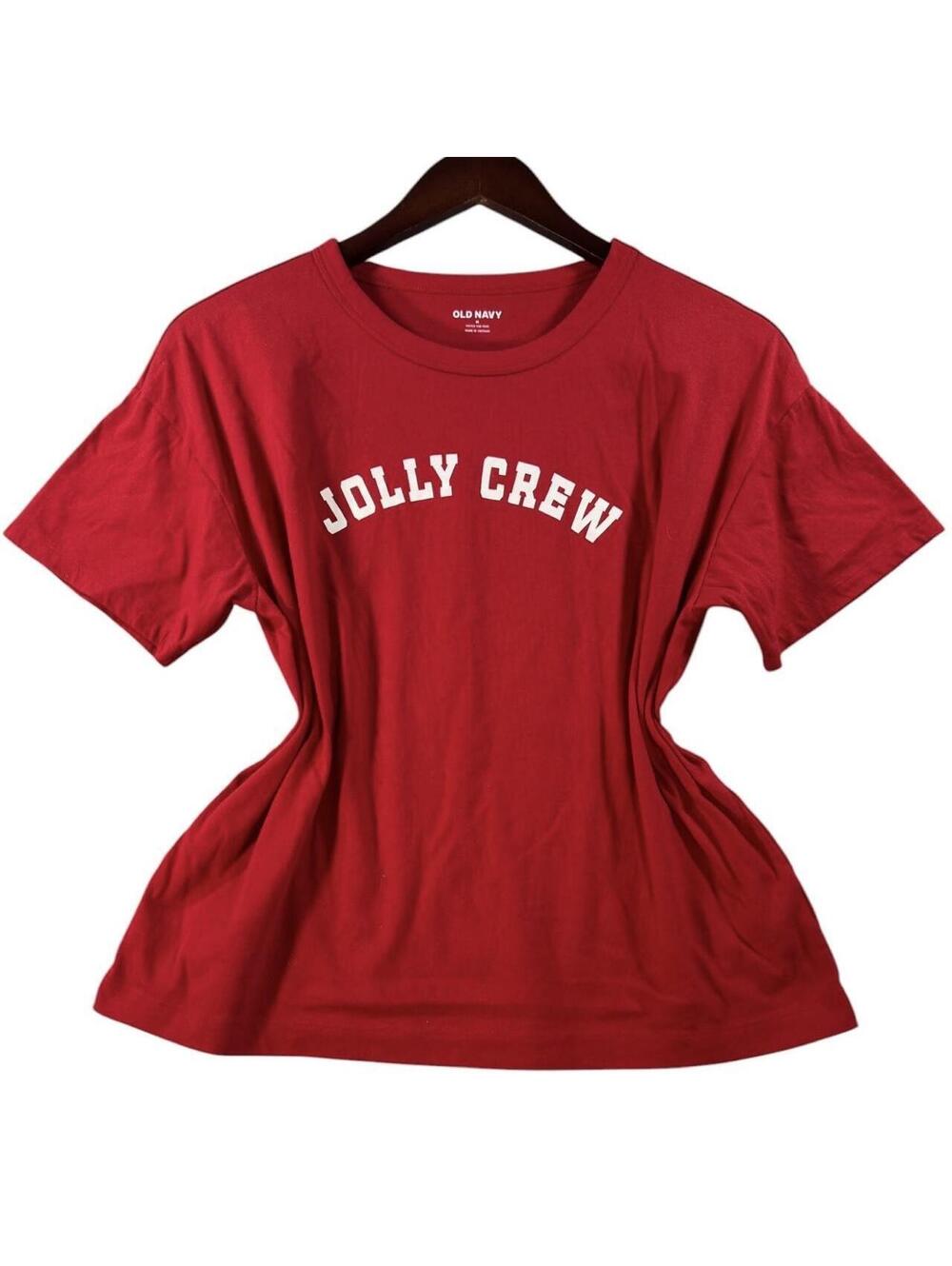 Old Navy Jolly Crew Tee size M